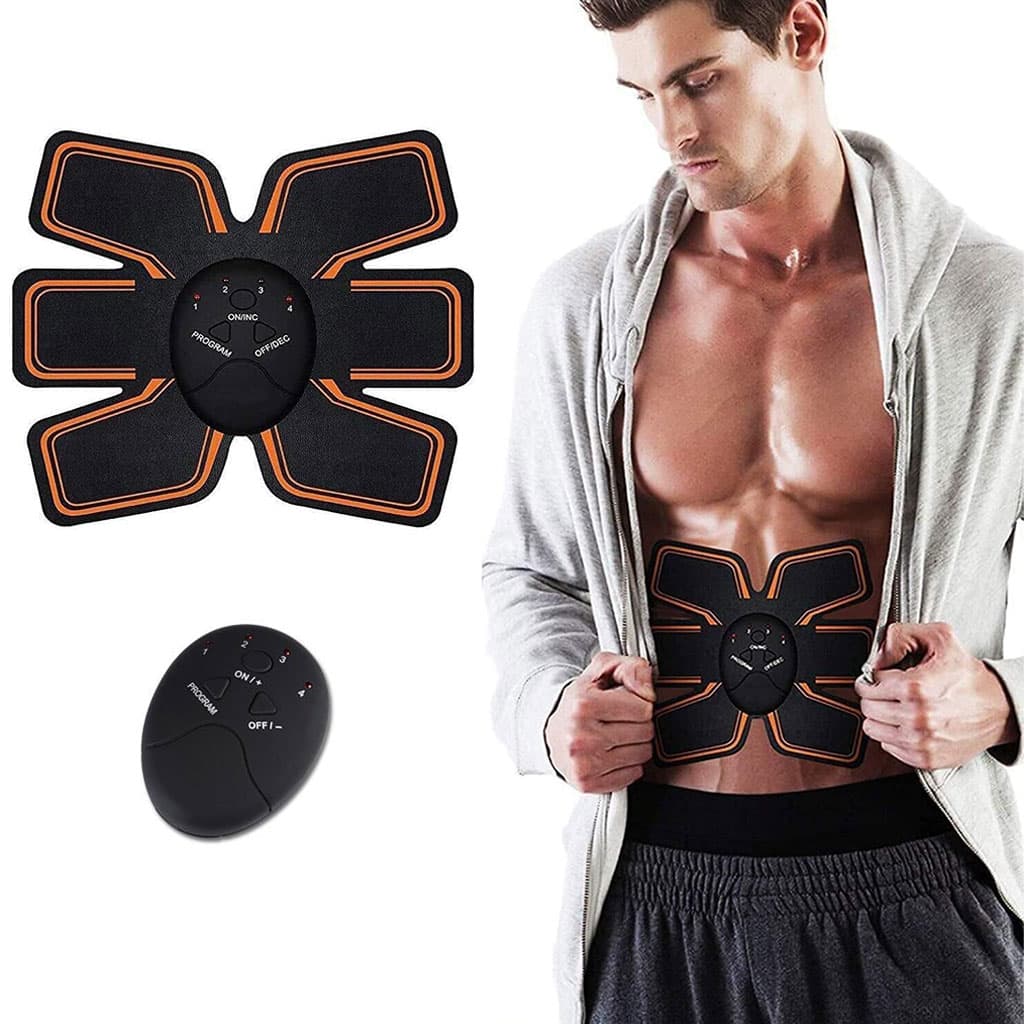 Ceinture de Musculation Électrostimulation EMS  Abdominaux et Minceur, 6 Modes - حزام التخسيس وتحفيز العضلات الكهربائي الذكي 