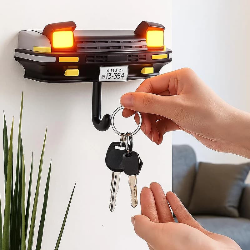 Porte-Clés Mural Voiture Sportive  – علاقة مفاتيح حائطية بتصميم سيارة رياضية