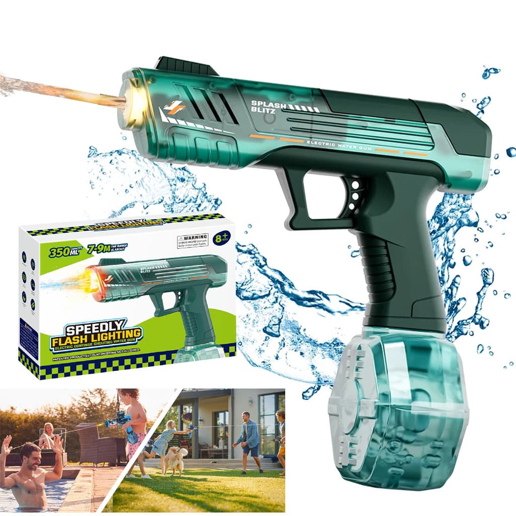 Pistolet à Eau Electrique 350 ML avec Effets Lumineux V2 - مسدس مائي أوتوماتيكي
