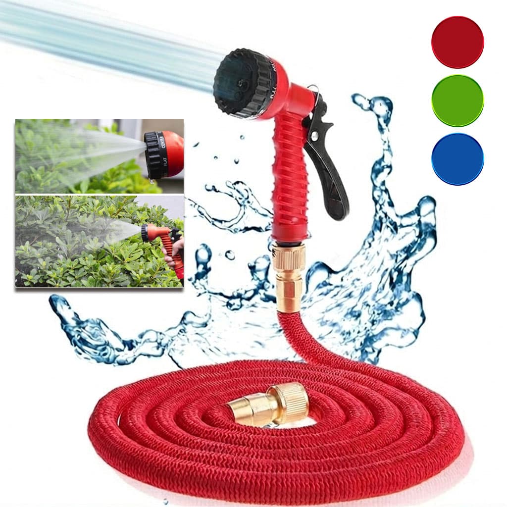 Tuyau de Jardin Extensible Magic Hose 7.5m jusqu'a 35m - خرطوم حديقة قابل للتمدد