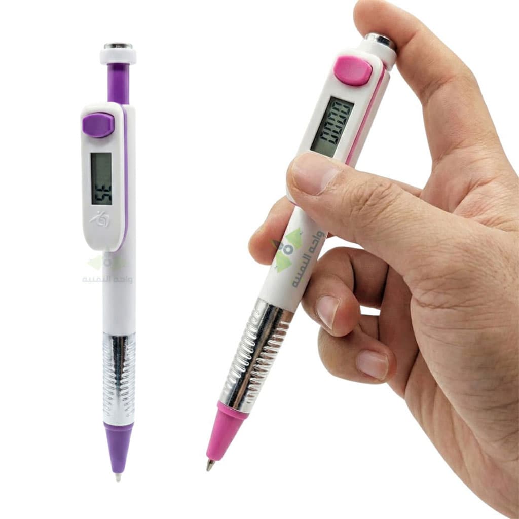 Stylo Compteur Tasbih Musulman avec Boussole - قلم ومسبحة إلكترونية ذكية 4 في 1 مع ساعة وبوصلة