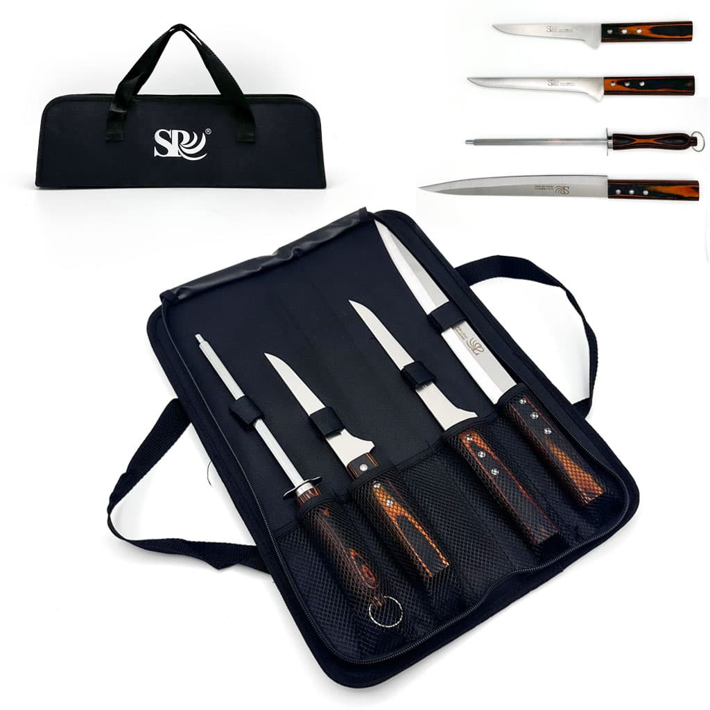 Pochette de Cout-eaux Professionnelle 4 pièces - حقيبة سكا-كين