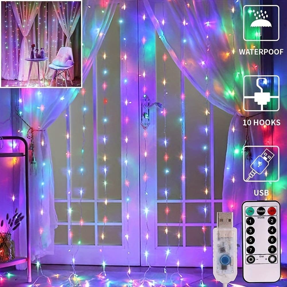 Guirland Lumineux 3\3 M pour la décoration de la maison