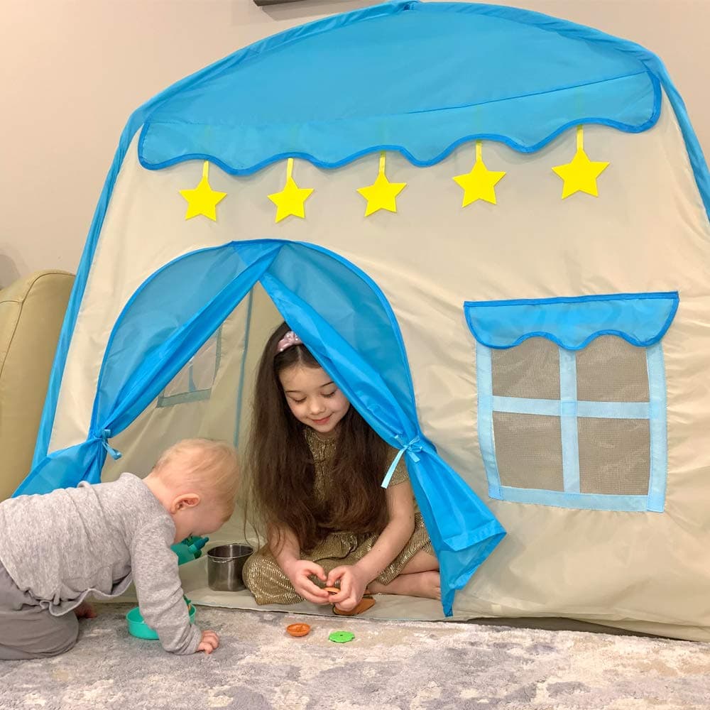 Tente de Jeu pour Enfants en Tissu Oxford Flower Castle - خيمة لعب الأطفال القماشية الواسعة
