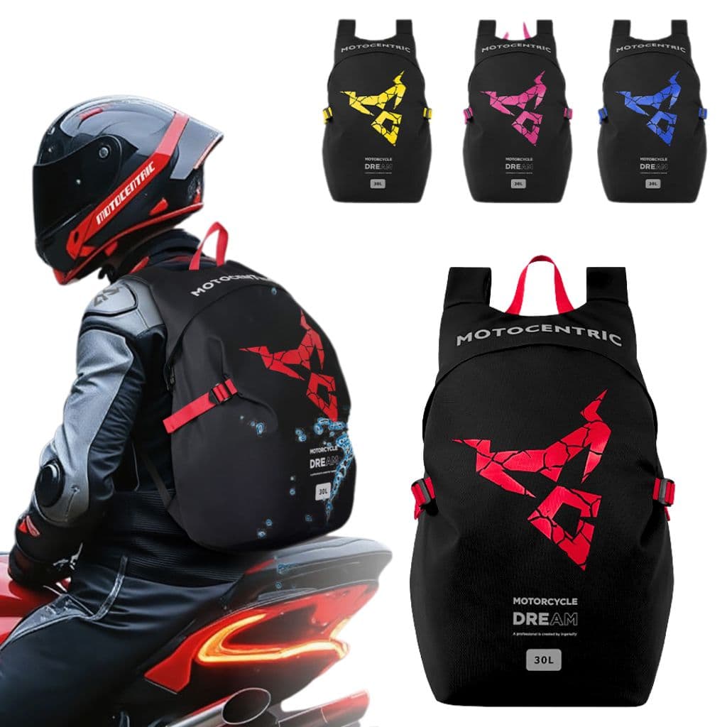 Sac à Dos MOTOCENTRIC pour Casque de Moto - حقيبة ظهر المخصصة لخوذة الدراجة النارية