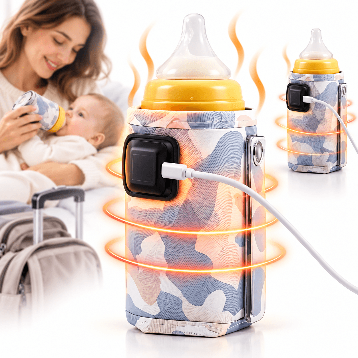 Chauffe-biberon Portable USB pour bébé