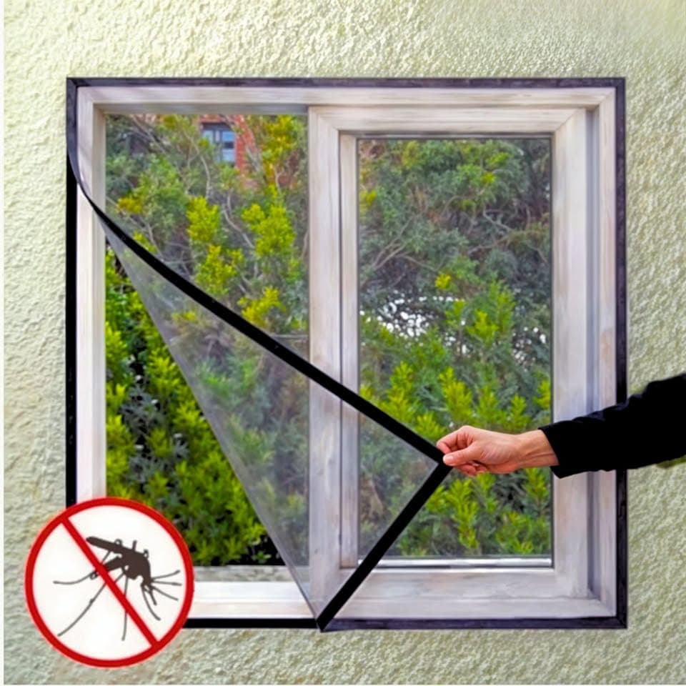 Moustiquaires Pour Fenêtre Avec Fixation 1.4 × 1.2 M