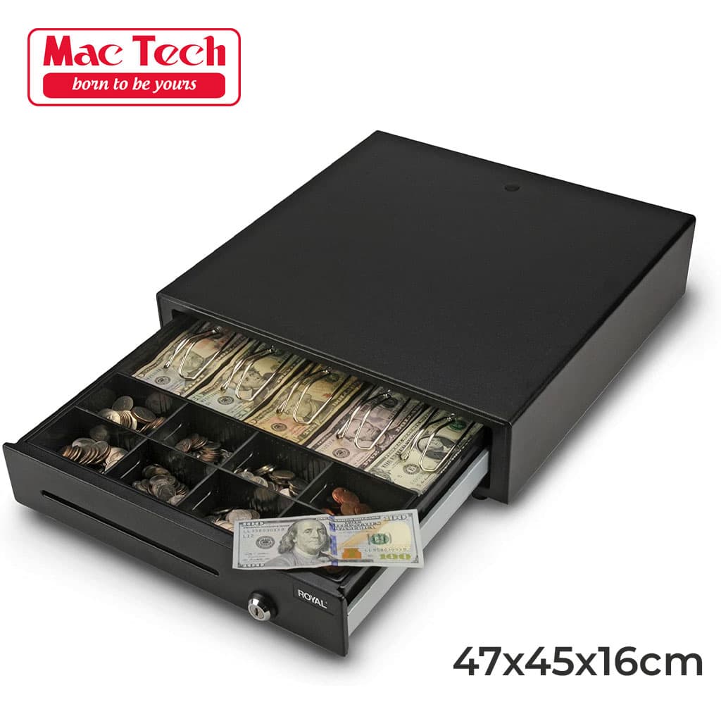Tirroire Caisse Eléctronique avec Serrure à Clé Intégrée Mac Tech MT-T190