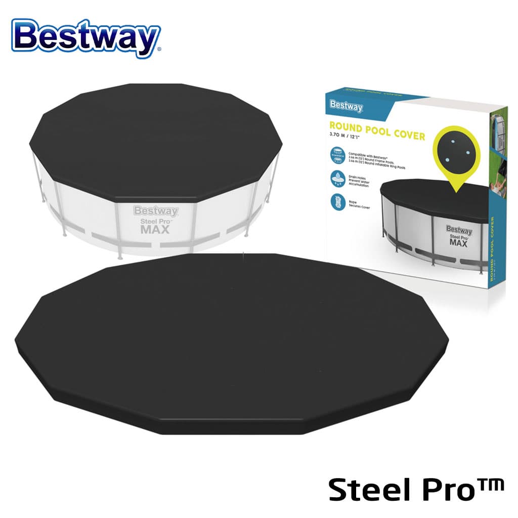 Grand bâche de piscine 370cm Bestway 58037 - غطاء مسبح