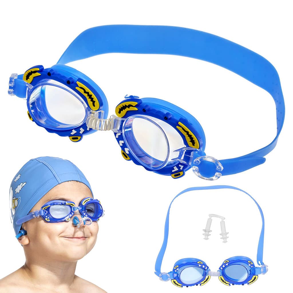 Lunettes de Natation en Forme de Crabe pour Enfants - نظارات سباحة للأطفال