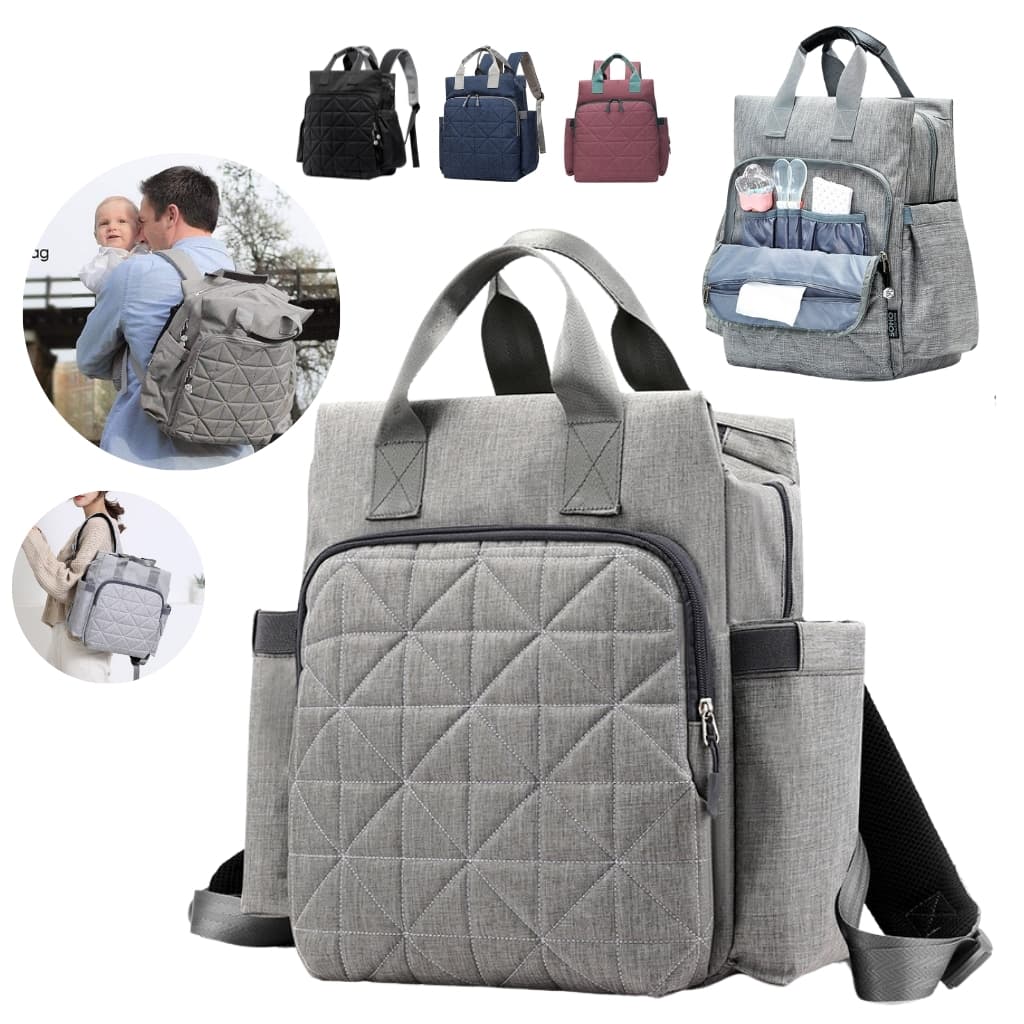 Sac à dos maman grande capacité multifonctions pour bébé